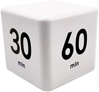 Feilifan Cube Timer, Time Cube Timer Kitchen Timer Kids Timer for ADHD Productivity Workout Flip ... | Amazon (US)
