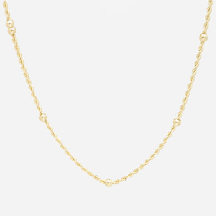9ct Yellow Gold Chain Necklace | TK Maxx