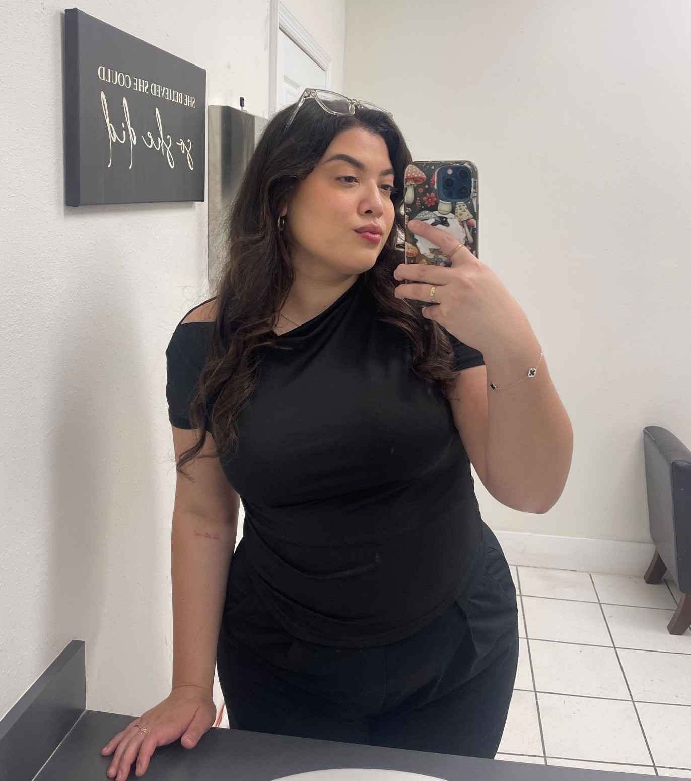 My favorite combination 🖤
Perfect for work. Perfect for a holiday look. 
Simple but classy. 

Top : Amazon. XL
Bottoms : Halara (TikTok shop) XL

#LTKootd #LTKHoliday #LTKGiftGuide