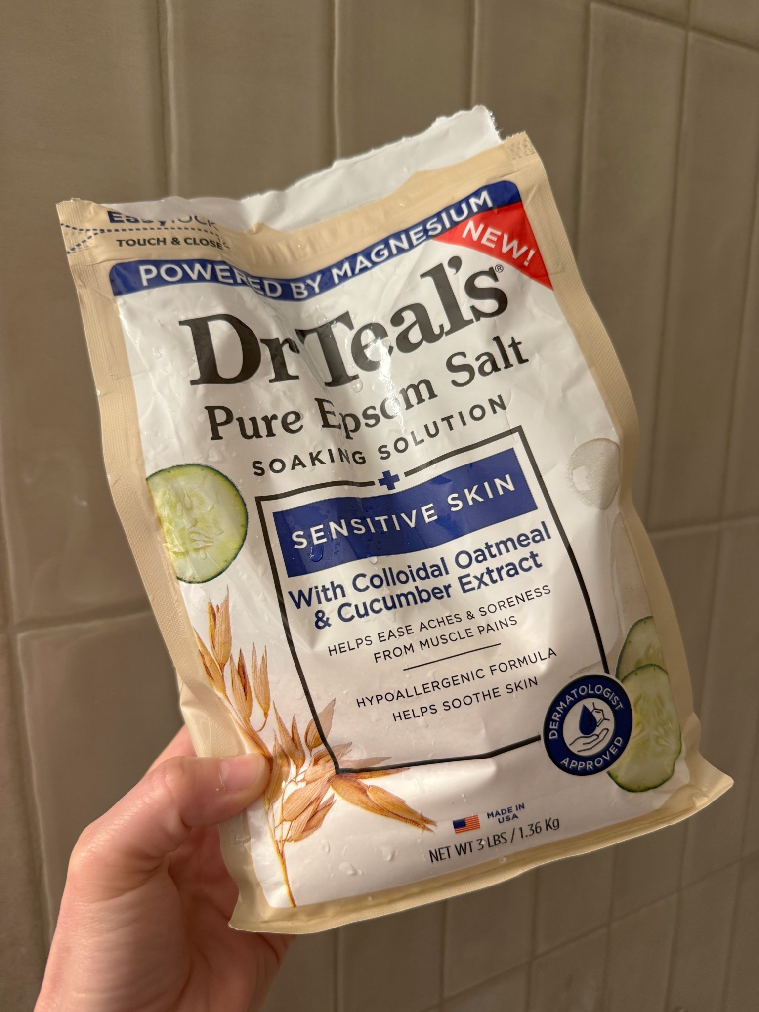 Dr Teals has a new Epson salt out! Trying out this one! 


Self care, skin care, daily routine 


#target 

#LTKBeauty