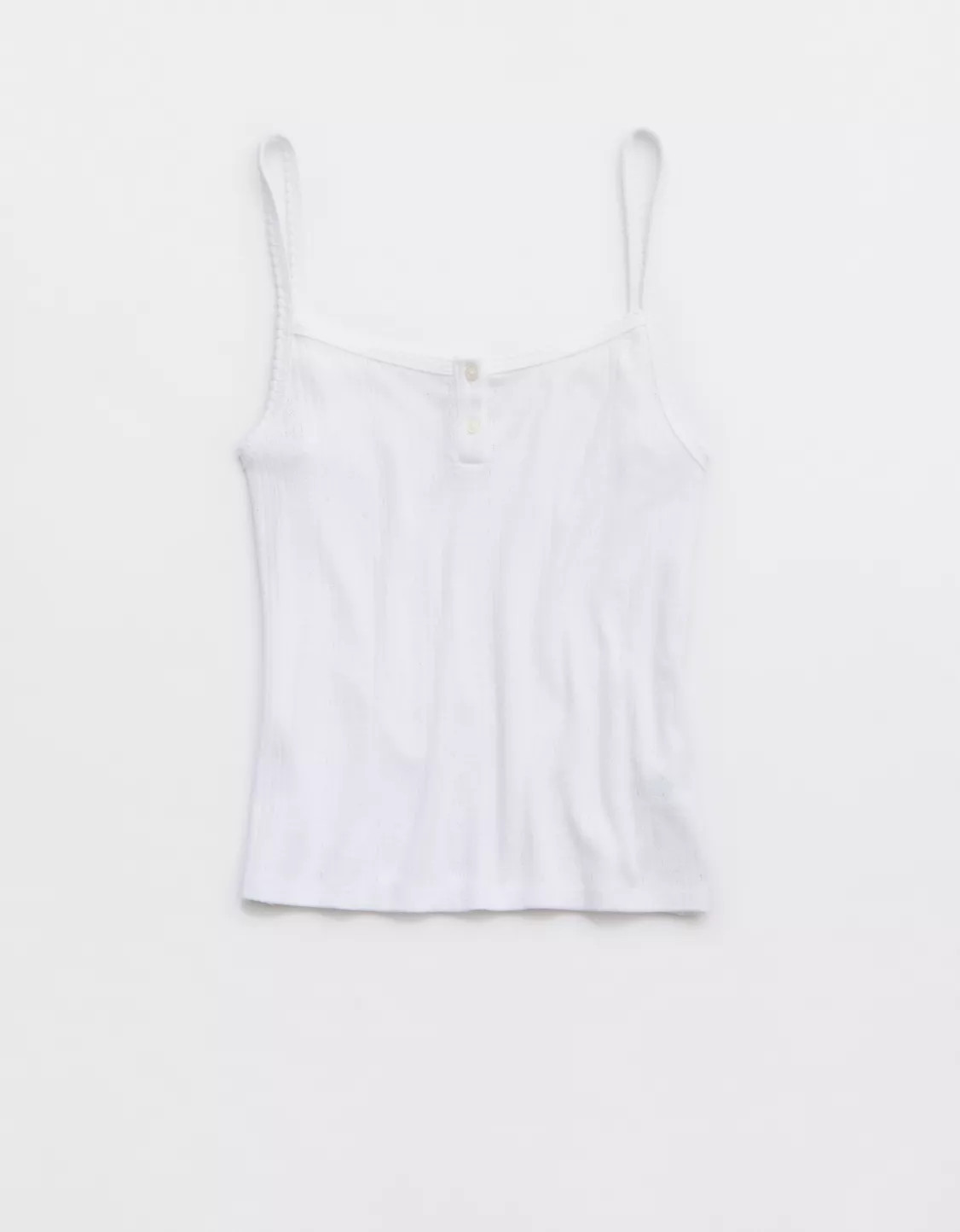 Aerie Off-Duty Pointelle Tank Top | Aerie