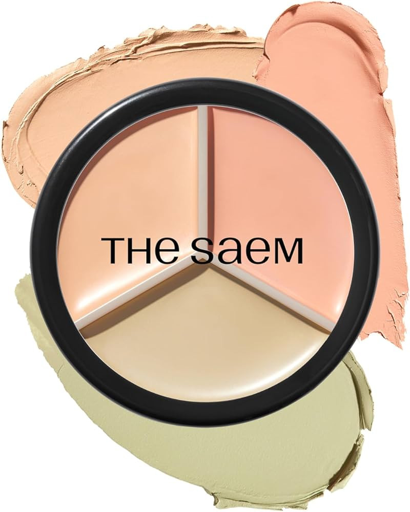THE SAEM Cover Perfection Triple Pot Concealer 03 Correct Up Beige - for Fair to Light Skin Tone ... | Amazon (US)