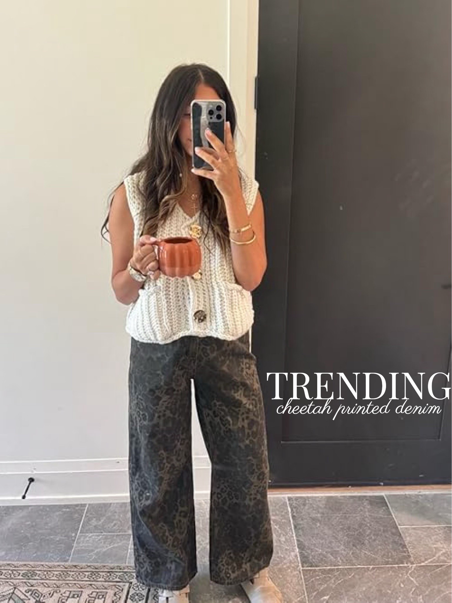 Vest: small
Jeans: small

The viral vest I had in a couple colors and as a cardigan! And can’t forget the cheetah amazon jeans!

leopard denim, cheetah denim, printed jeans, printed denim, early fall outfit idea, fall style, denim, jeans, Nashville, Dede Raad, dress up buttercupp


#LTKFindsUnder100 #LTKFindsUnder50 #LTKStyleTip