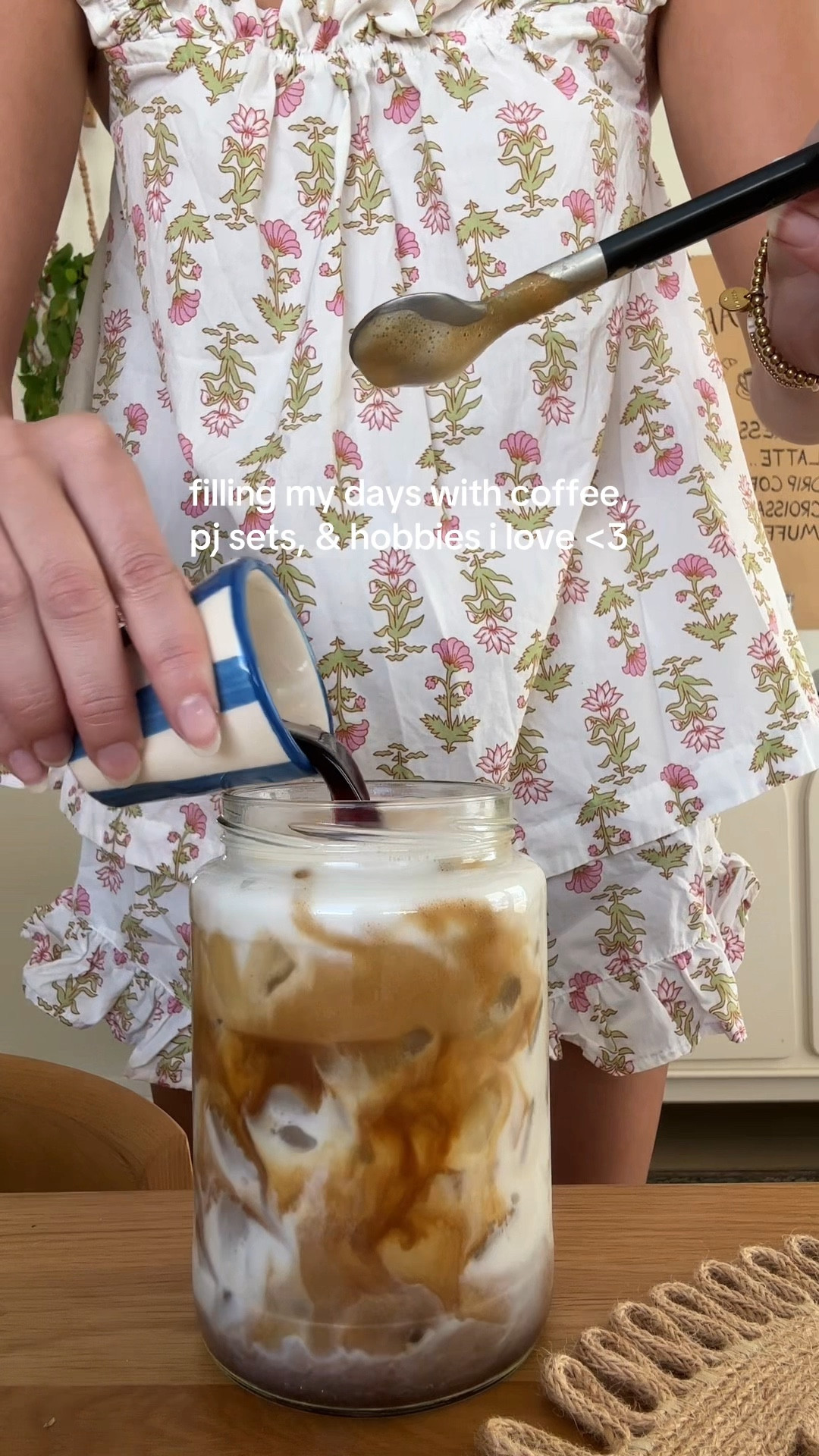 Filling my days with coffee, pj sets, & hobbies I love <3

Colorful espresso shot glasses, piyama floral pj sleep set, mason jar amazon, glass straws, coffee, little words project bracelet

#LTKFindsUnder50 #LTKHome #LTKStyleTip