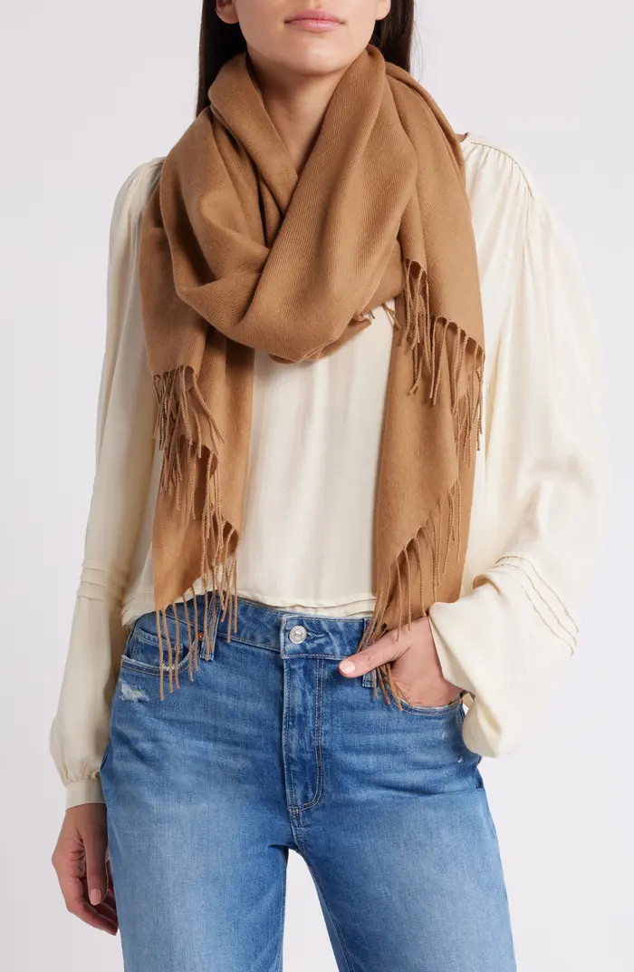 Tissue Weight Wool & Cashmere Scarf | Nordstrom