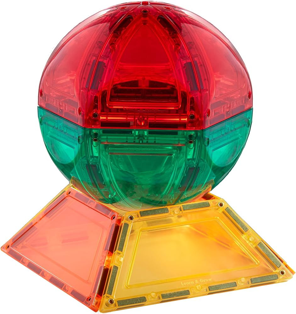 Learn & Grow Toys Magnetic Dome Pack, Magnetic Tile Expansion Dome Building Set, STEM Toys for Ki... | Amazon (US)