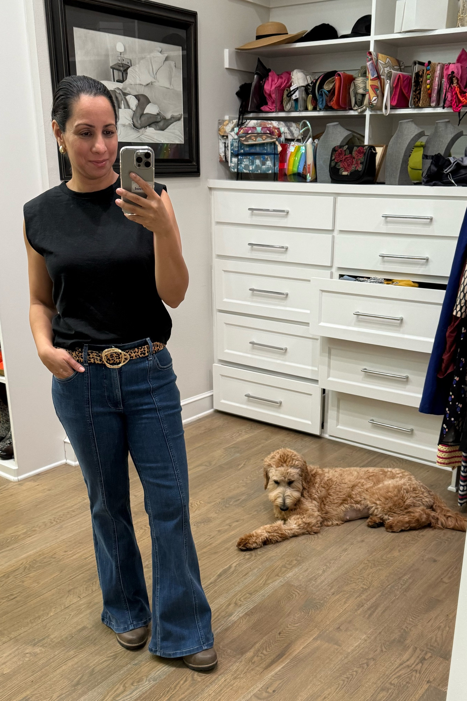 One of my most worn tops of 2024. 
I'm wearing a small. 

#leopardprint #howtowearit #easyholidaylook 

#LTKOver40 #LTKStyleTip #LTKFindsUnder100