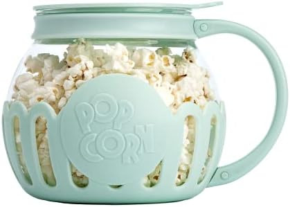 Ecolution Patented Micro-Pop Microwave Popcorn Popper with Temperature Safe Glass, 3-in-1 Lid Mea... | Amazon (US)