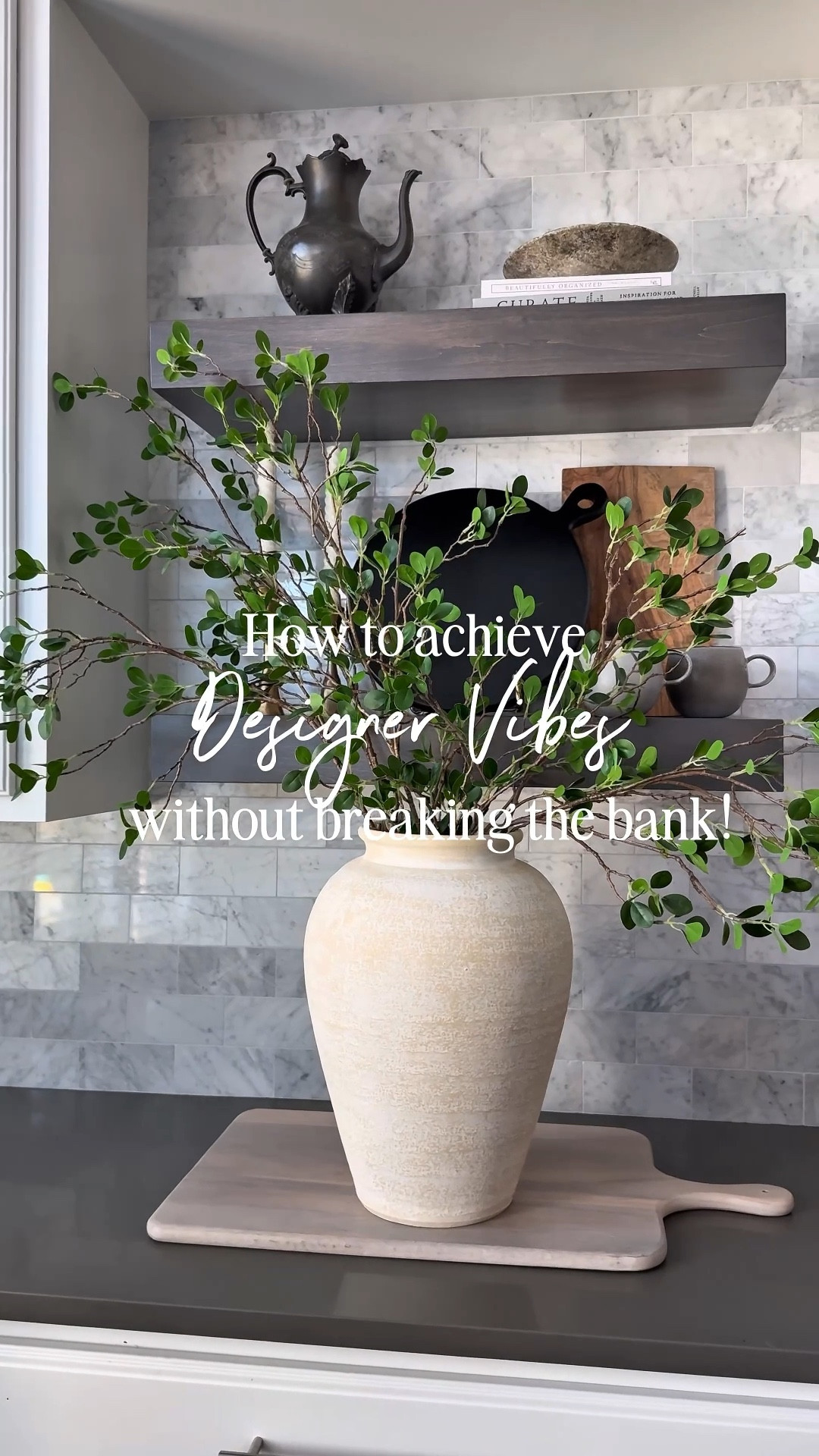 Can you believe these branches are from Amazon!? This is 50” tall at completion! Comparable sized branches can be $50+ each! 🌿🍃

✨Always bend and shape each stem before placing them in the vase! Varying each stem gives it a more natural look! 💚

I used 6 branches for this XL arrangement! For a more sparse look 4 would be perfect and 2 or 3 would fill a normal sized vase! They are sold in a set or 2 or 5! 🛍️✨ 

#LTKFindsUnder50 #LTKSeasonal #LTKHome