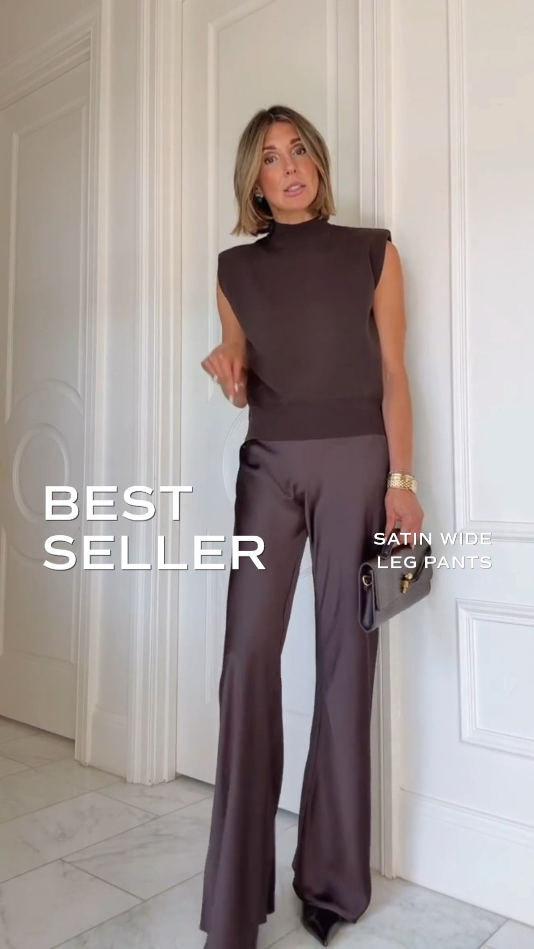A closer look at this week’s best seller: the Open Edit satin pull on pants.

#LTKfall #LTKstyletip