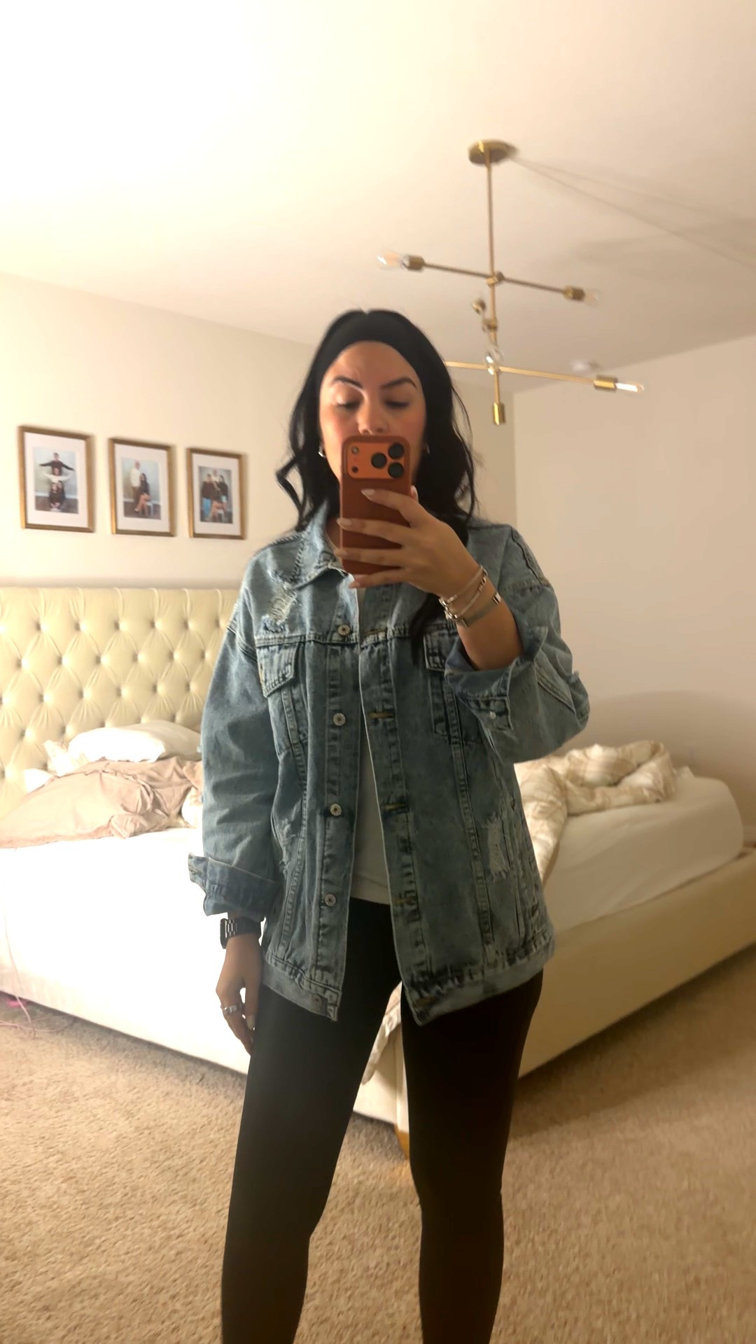 Long oversized denim jacket boyfriend

#LTKootd #LTKPetite