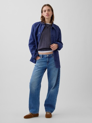 Low Rise Barrel Jeans | Gap (US)