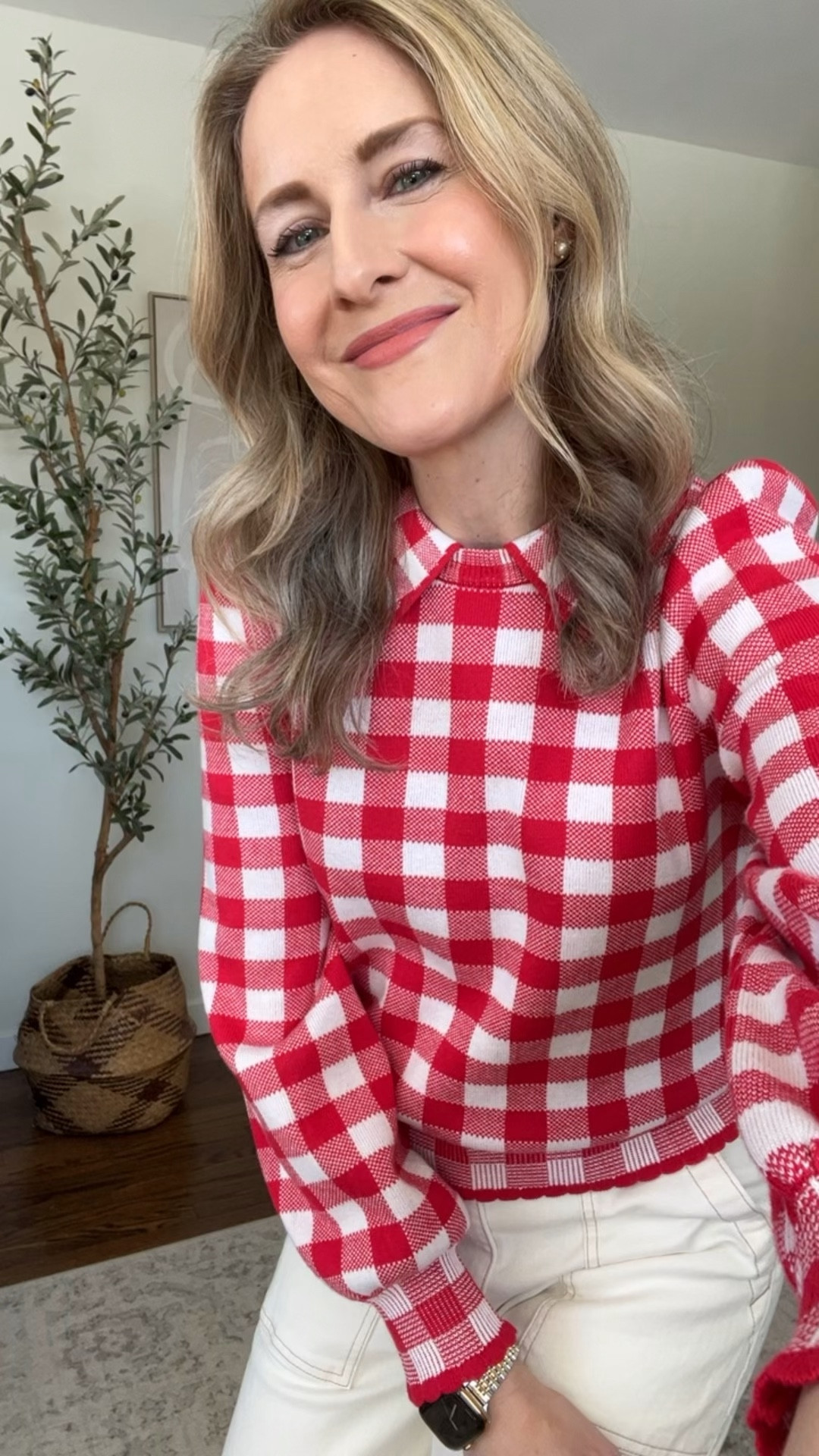 Saw this sweater on clearance and surprise surprise I love it now! That’s the fun part about fashion, you are free to change your mind and your style! 🤩🥰 Wearing my usual small. 

#LTKOver40