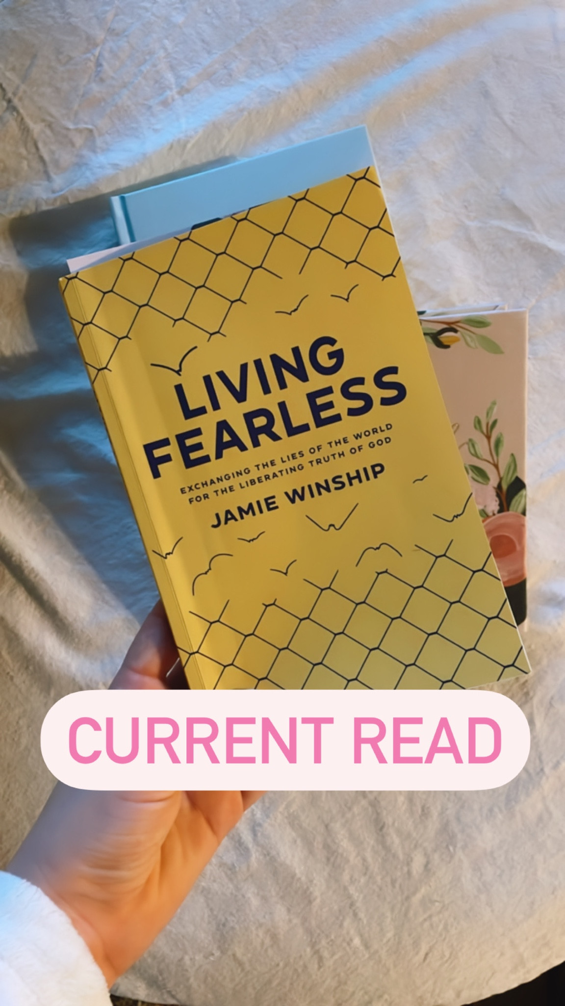 Currently reading: Living Fearless by Jamie Winship. 


#LTKhome #LTKfamily #LTKunder50