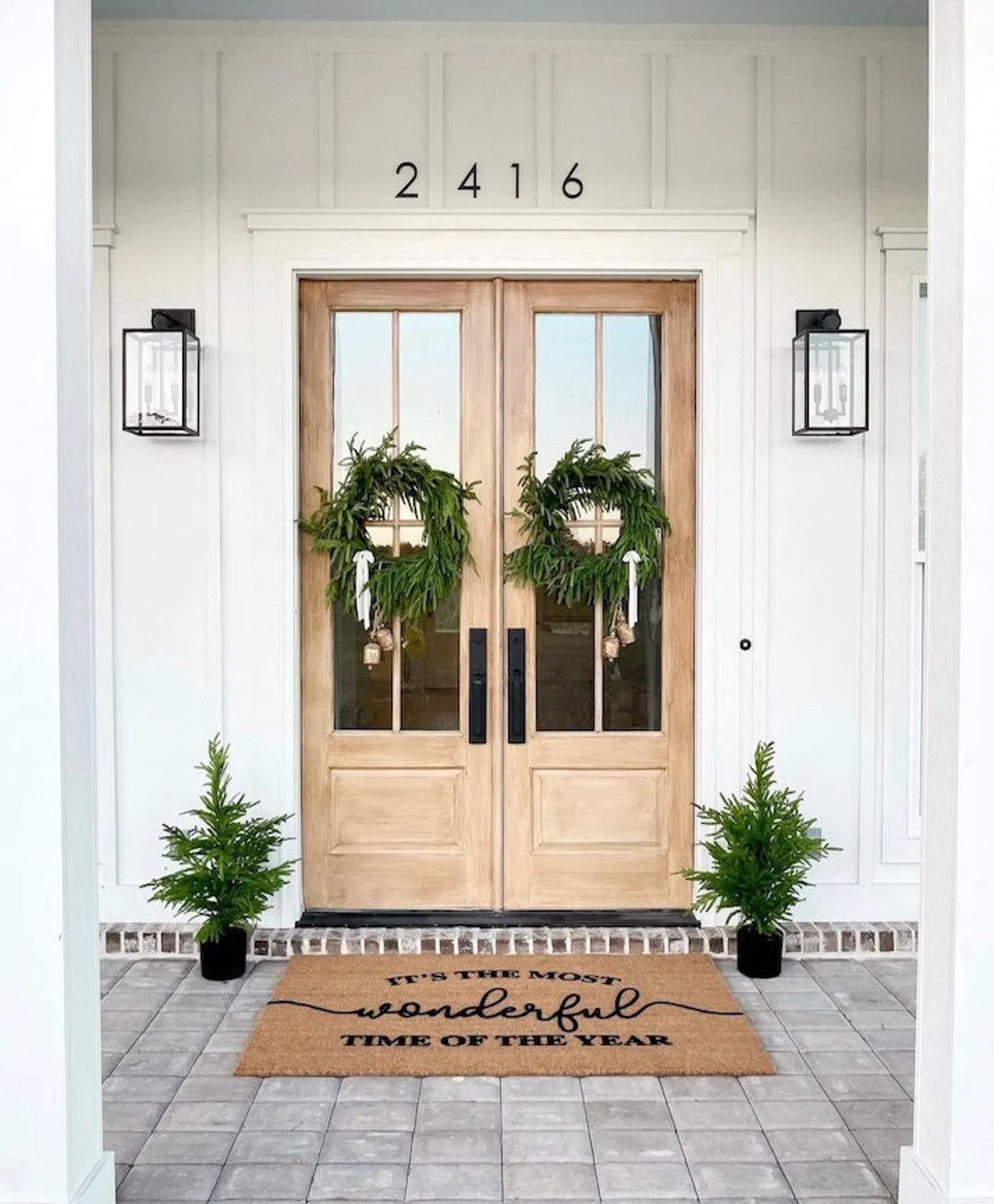 It's the Most Wonderful Time of the Year Doormat - Etsy | Etsy (US)