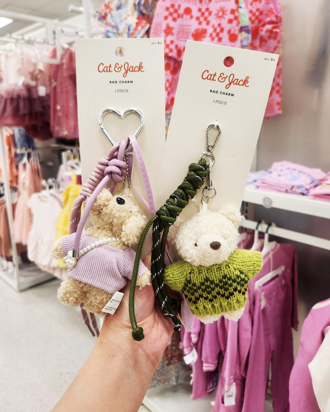 These Cat & Jack plush bag charms are such cute little accessories! 🧸 They are a fun way to add some personality to your backpack, purse, or everyday bag 

#newattarget #targetfind #bagaccessories 

 #LTKKids