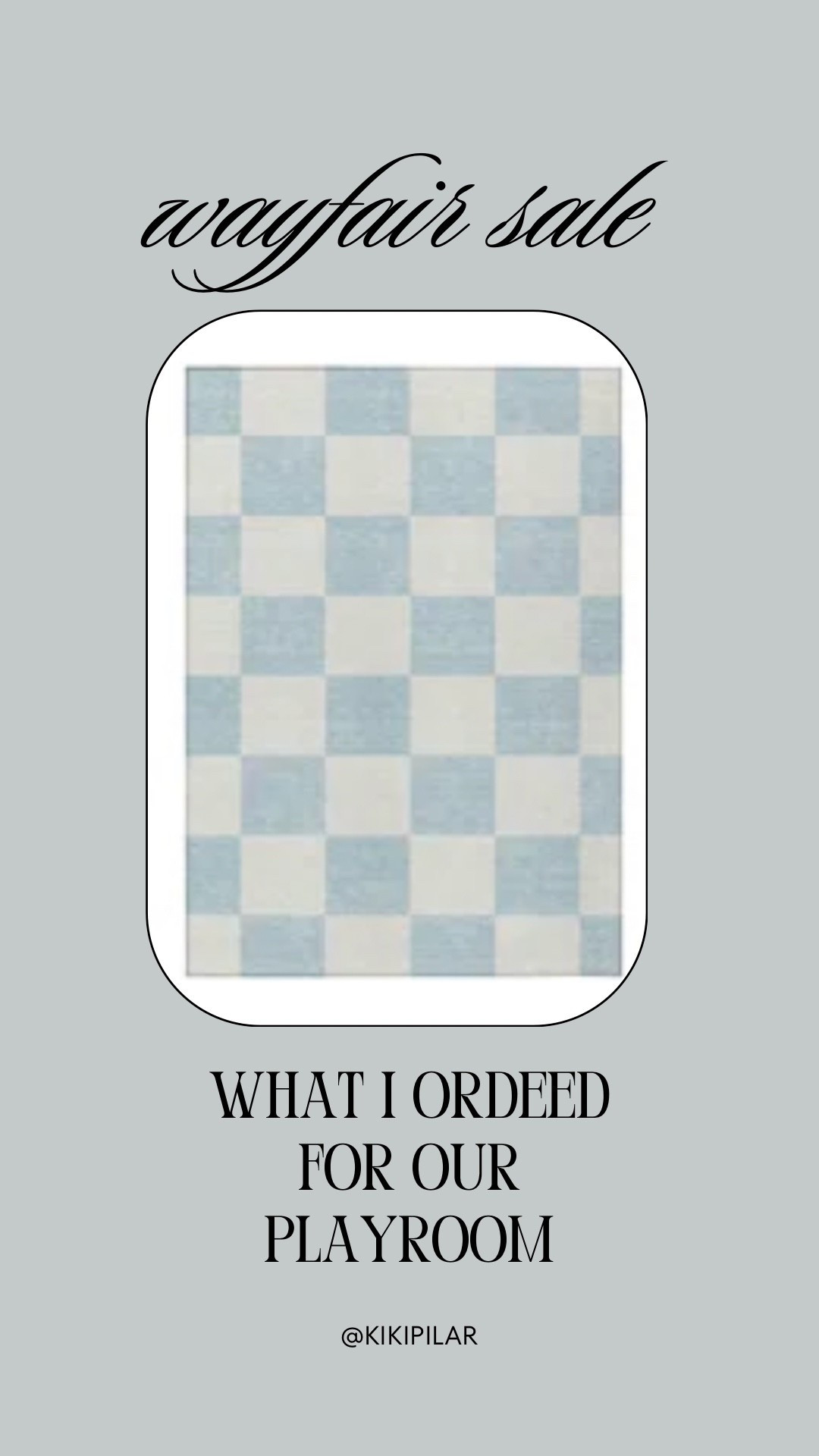Wayfair summer sale
What I ordered
Machine washable rug
Indoor outdoor rug
Blue and white checkered rug
Geometric rug
Playroom rug
Home decor

#LTKSaleAlert #LTKHome