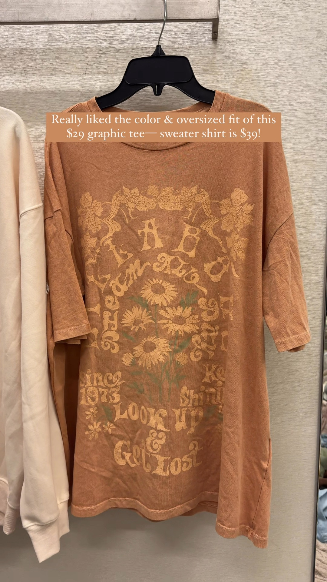 $29 graphic tees & $39 sweatshirt - both run oversized! 

#LTKxNSale #LTKFindsUnder50 #LTKSaleAlert