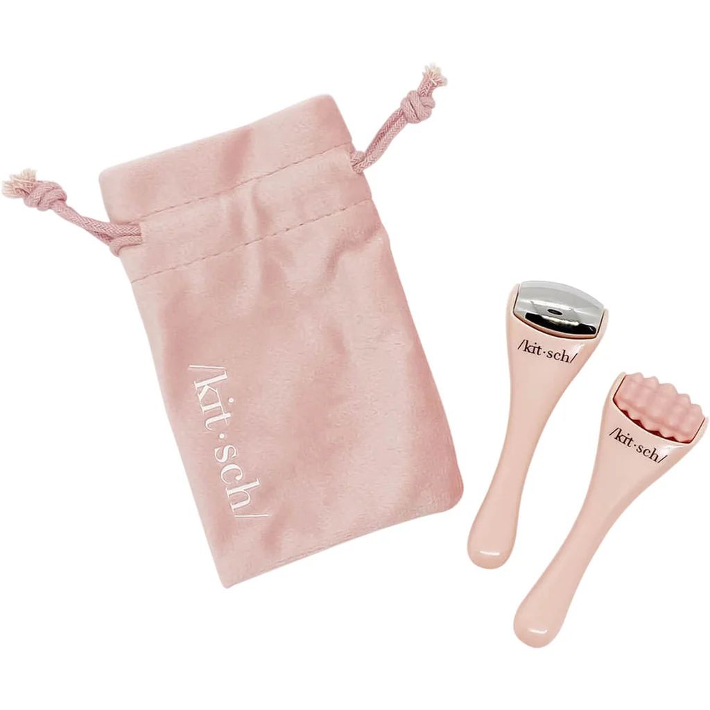 KITSCH Mini Facial Roller 2pc Set | Currentbody US & Canada