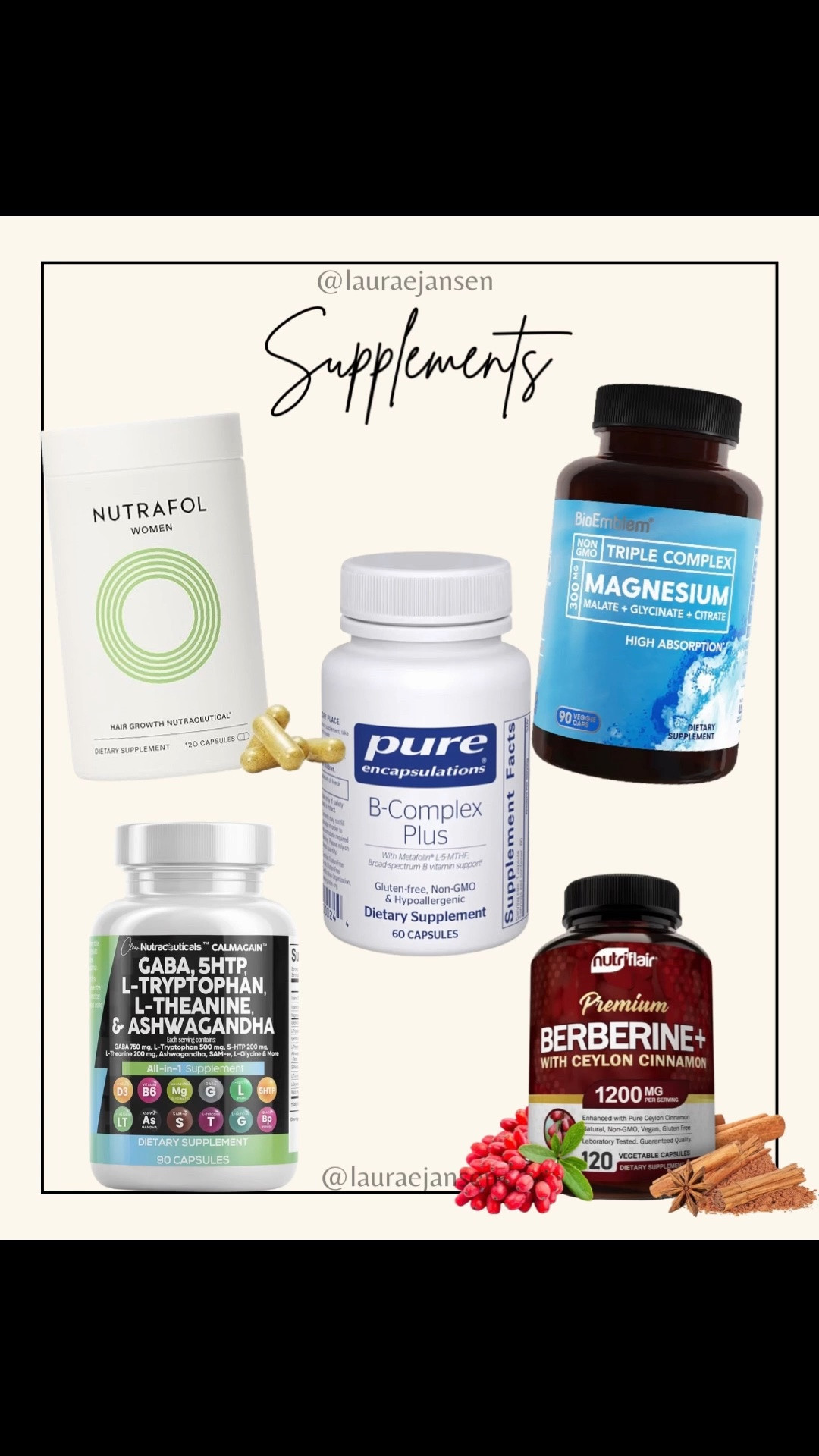 Supplements I’m trying

#LTKselfcare #LTKdayinmylife