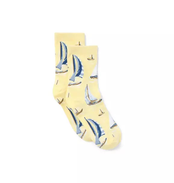 Sailboat Sock | Janie and Jack