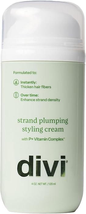 divi Strand Styling Cream, Hair Thickening Treatment for Fine Hair, Volumizing and Frizz Control | Amazon (US)