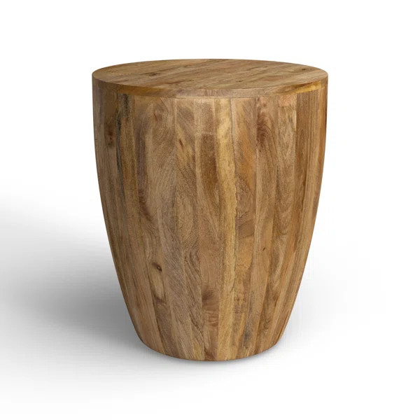 Vivenne Mango Wood End Table | Wayfair North America