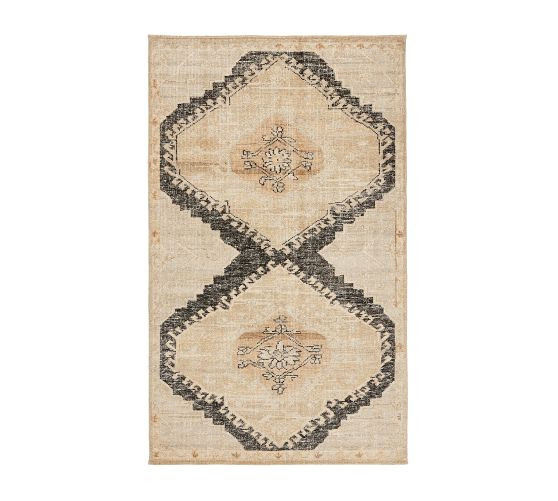 Demitria Hand-Knotted Wool Rug | Pottery Barn (US)