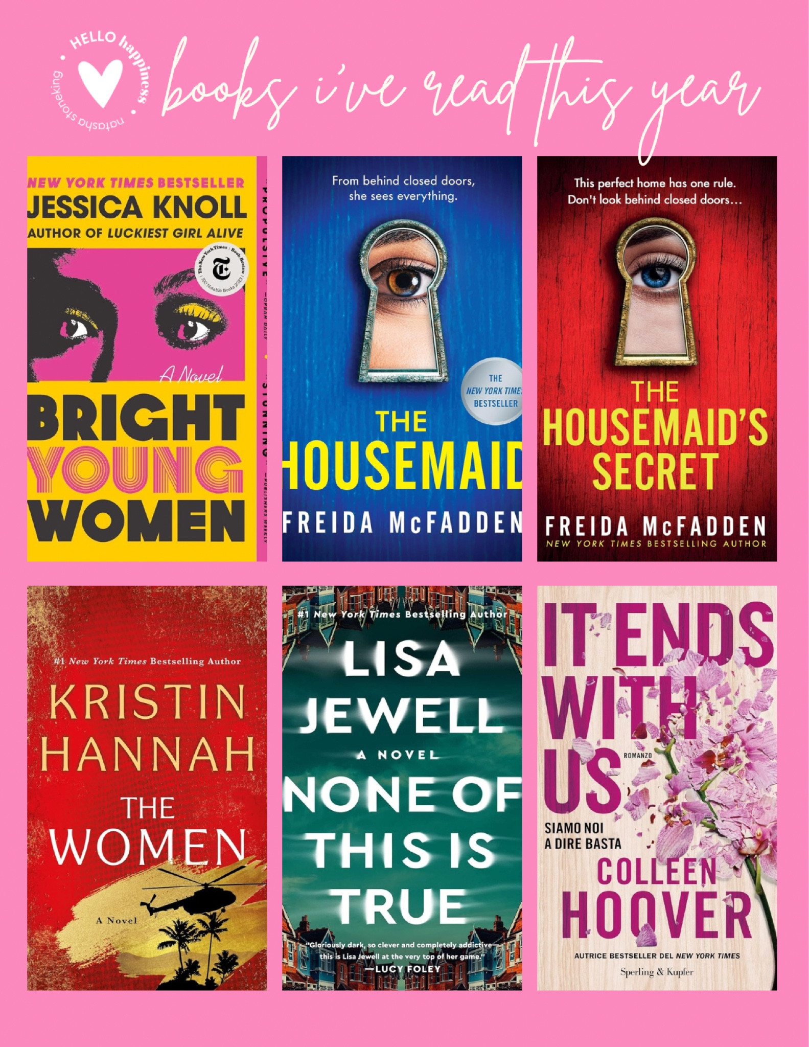 must reads — good books I’ve read so far this year!! 

#LTKTravel #LTKHome