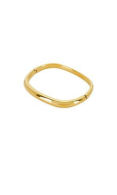 8 Other Reasons Square Bangle in Gold from Revolve.com | Revolve Clothing (Global)
