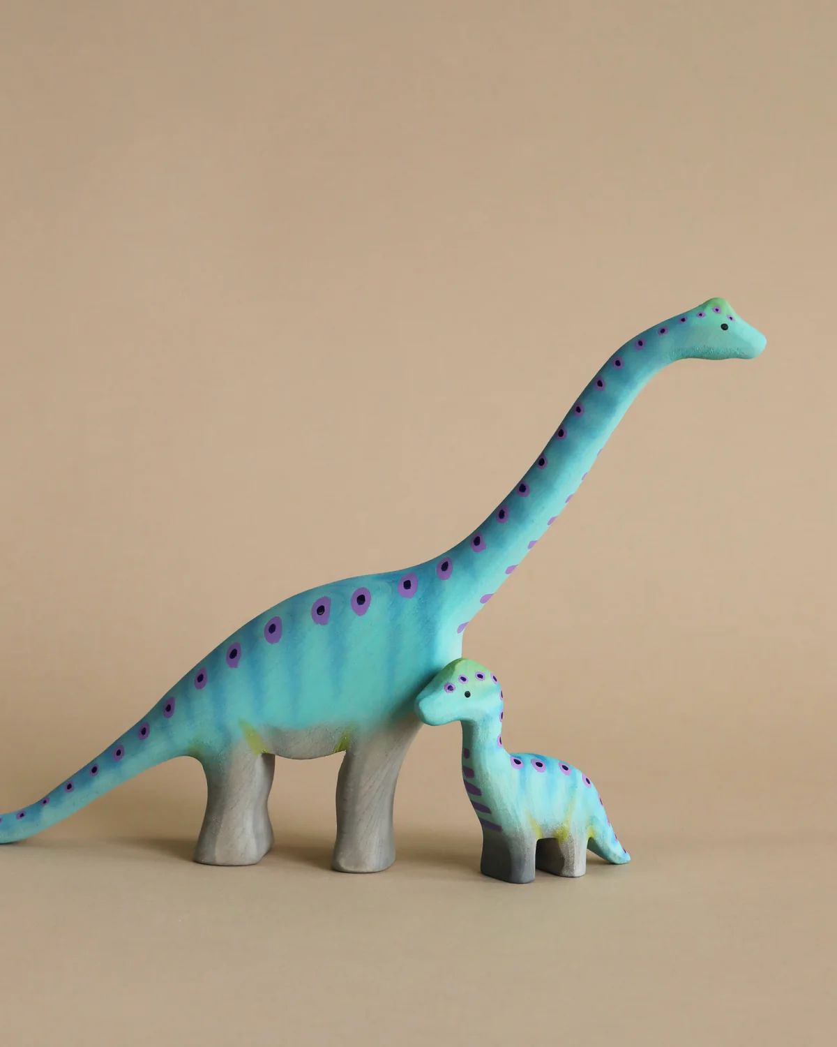 Bumbu Handmade Brontosaurus Dinosaur Set | Odin Parker