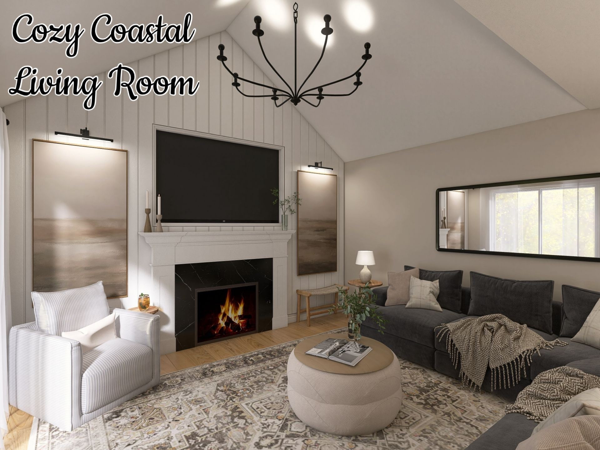 Designed by Olivia
Cozy Coastal Living Room 

#LTKmomlife #LTKSeasonal #LTKHome