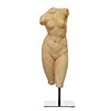 Amazon.com: Creative Co-Op Resin Female Body Figure on Metal Stand, Plaster Finish Home Décor, N... | Amazon (US)