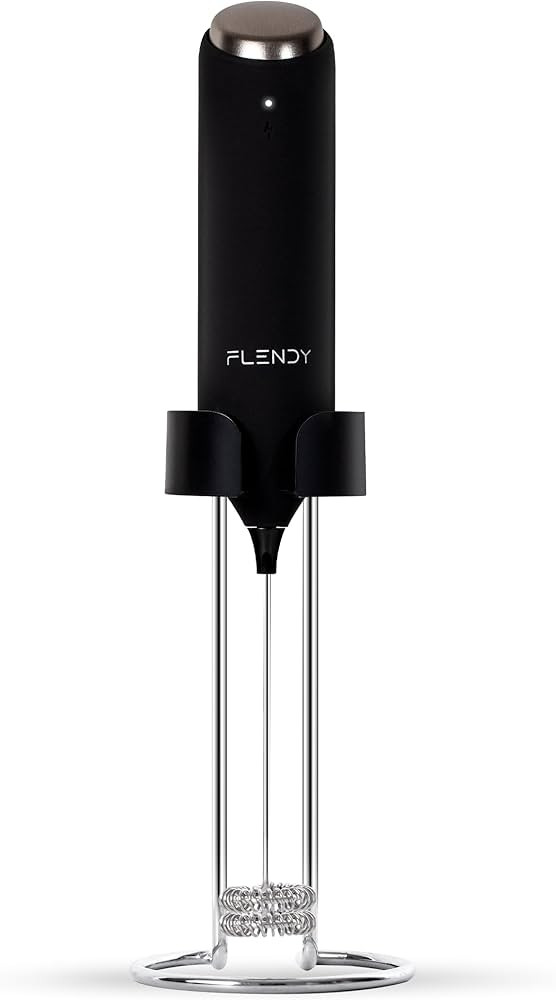 Rechargeable Milk Frother Handheld, Coffee Frother Handheld with USB-C Charging Stand, Electric D... | Amazon (US)