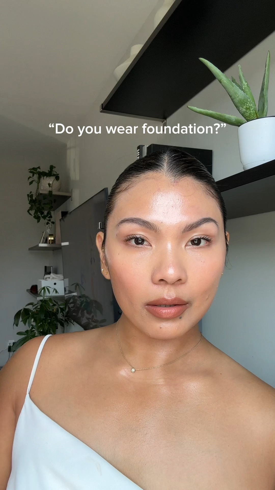 No foundation makeup 