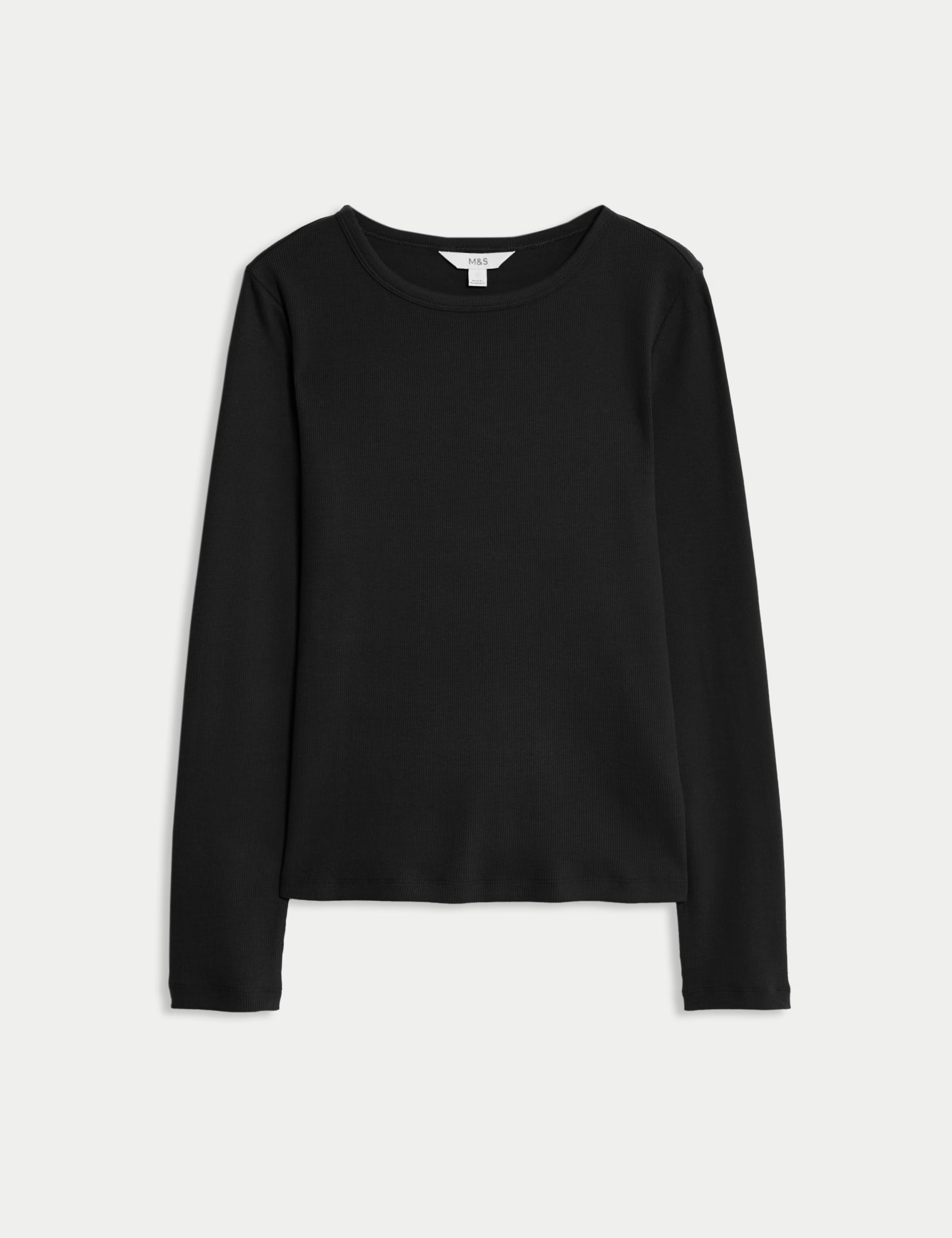 Cotton Rich Ribbed Top | Marks & Spencer (UK)
