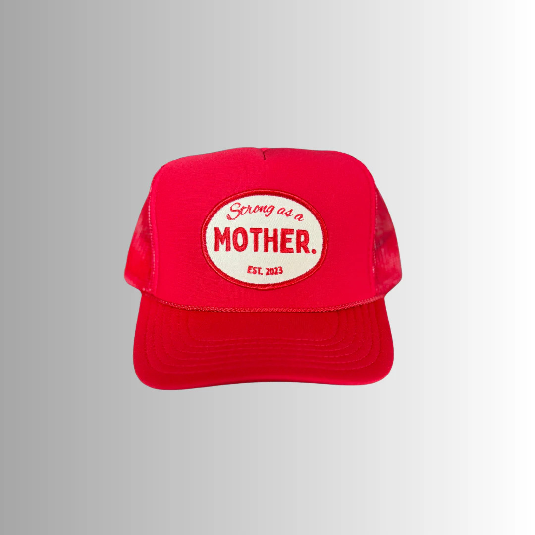 VINTAGE Mother Patch Hat - Red | Mother Hats