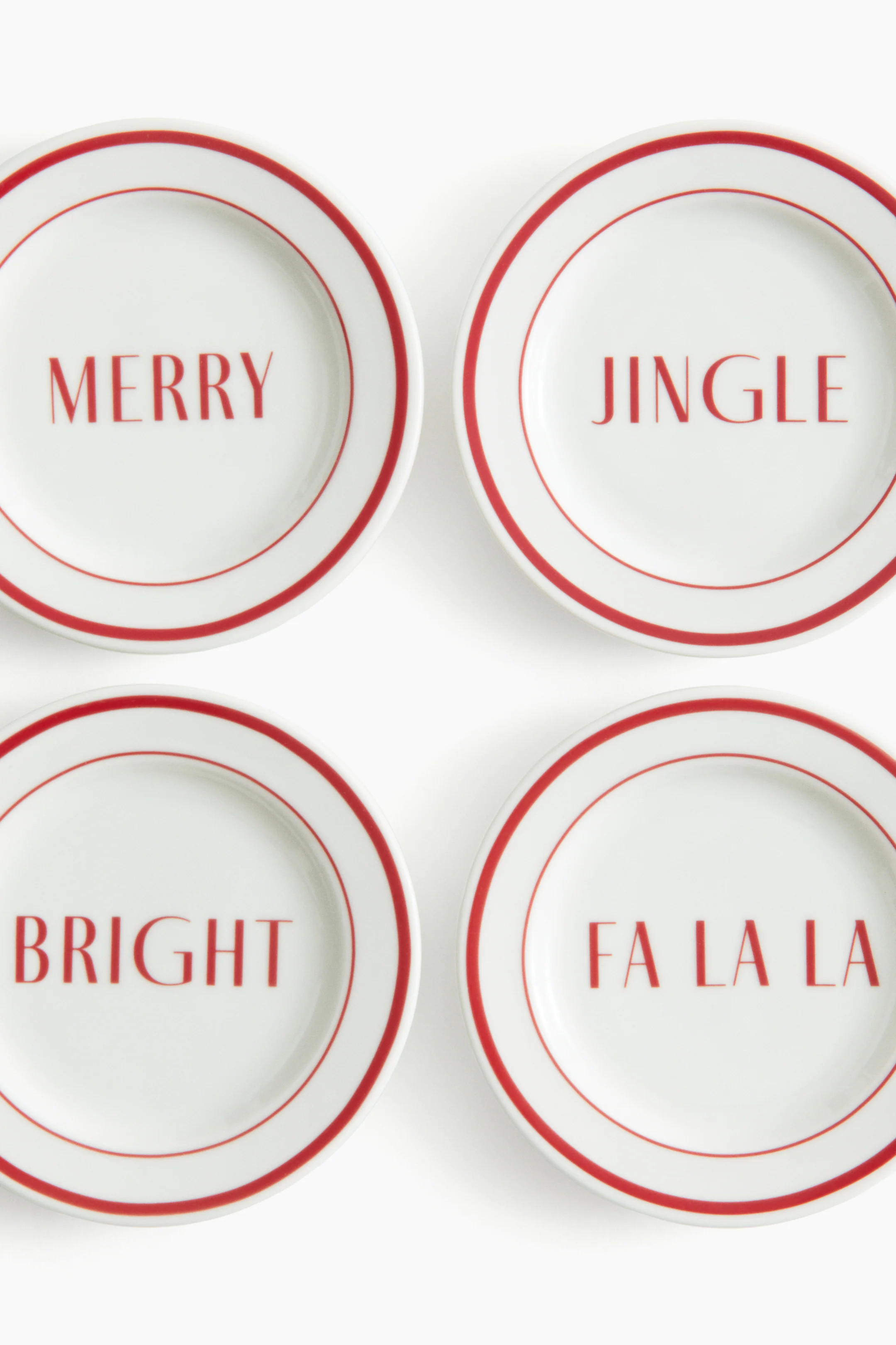 4-pack small porcelain plates | H&M (UK, MY, IN, SG, PH, TW, HK)