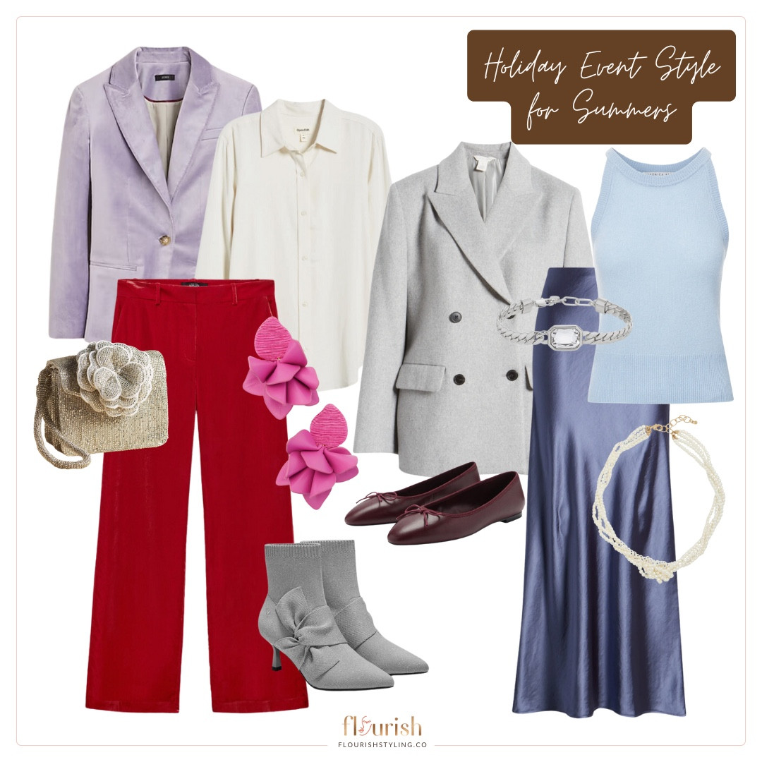 Summers, we’re keeping it cool, serene, and effortlessly chic. These picks blend subtle shimmer and cool tones to make your holiday wardrobe feel like a breath of frosty fresh air.

#summercolors #summerpalette #newyears

#LTKStyleTip #LTKHoliday #LTKParties