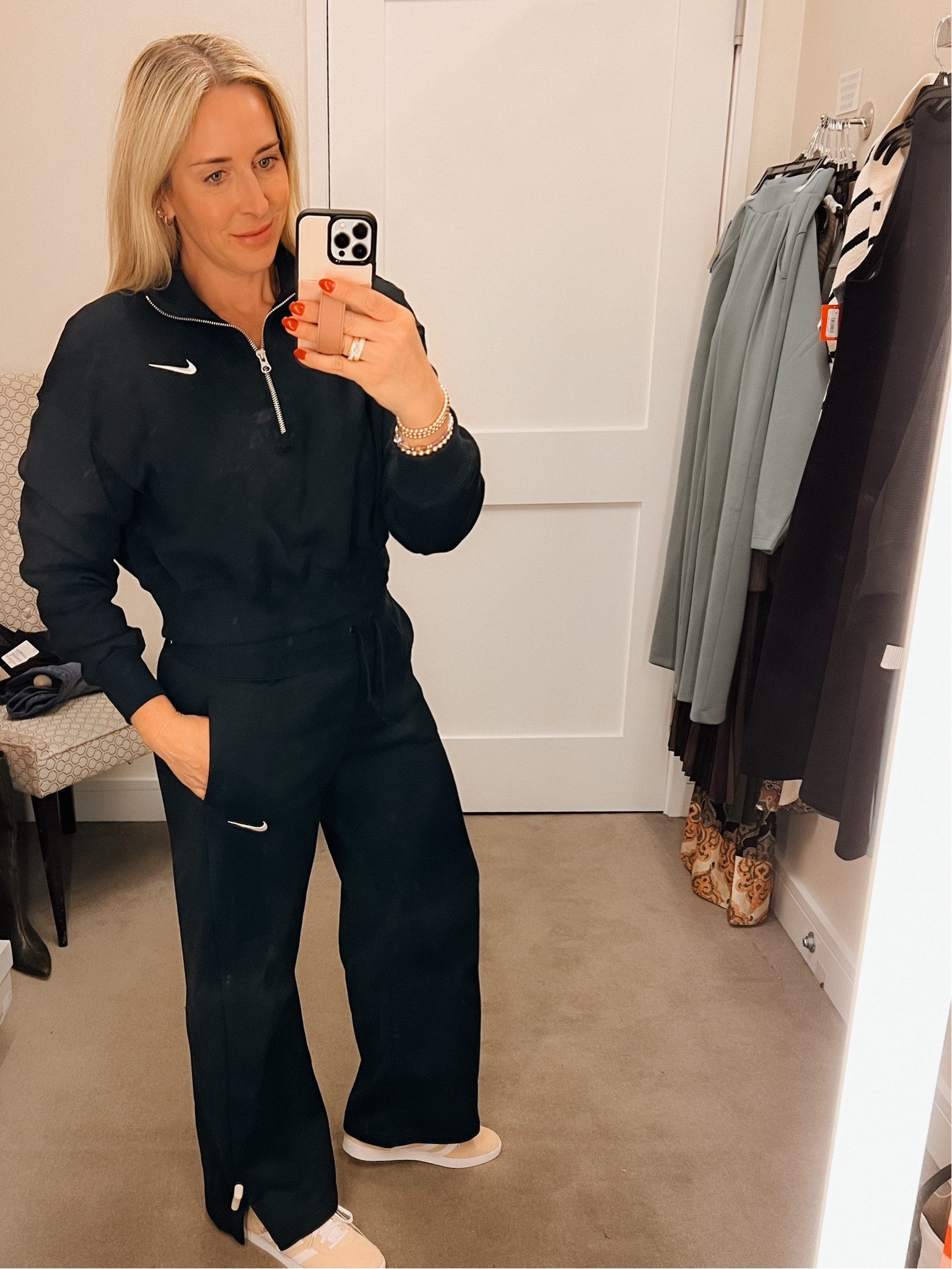 Nike items on the Nordstrom Anniversary Sale. These pieces also come in a cream color. Run true to size - wearing a medium in both pieces. 

Adidas Sambas on Nordstrom Sale! 



#LTKxNSale #LTKSummerSales #LTKFitness