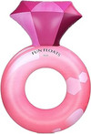 Click for more info about Float Joy Inflatable Pink Diamond Ring Pool Float Tube for Bachelorette Party Decor Bridal Shower...