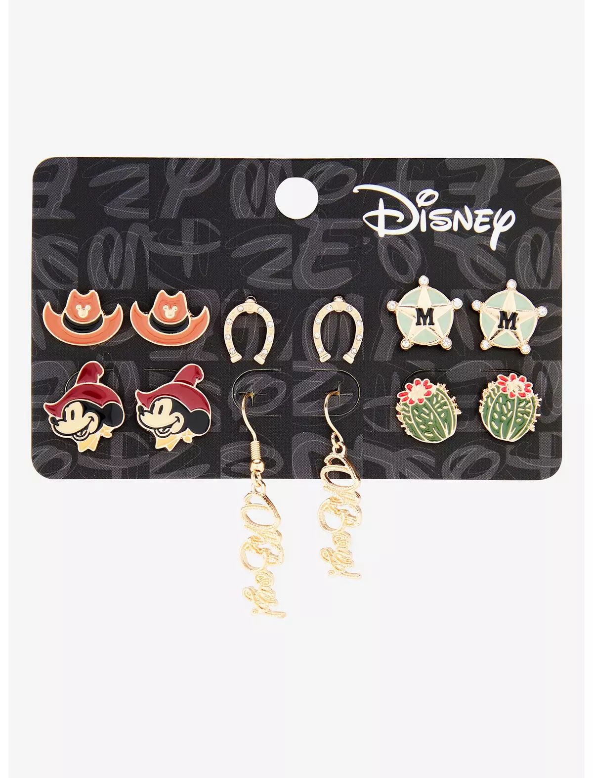 Disney Mickey Mouse Western Earrings Set — BoxLunch Exclusive | BoxLunch