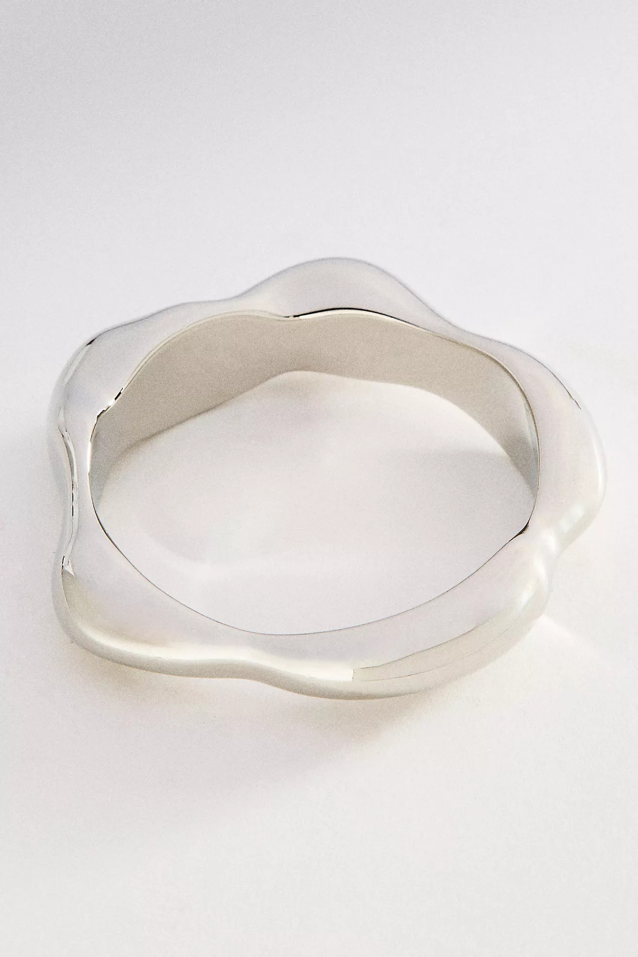 Scalloped Hinge Bangle Bracelet | Anthropologie (US)