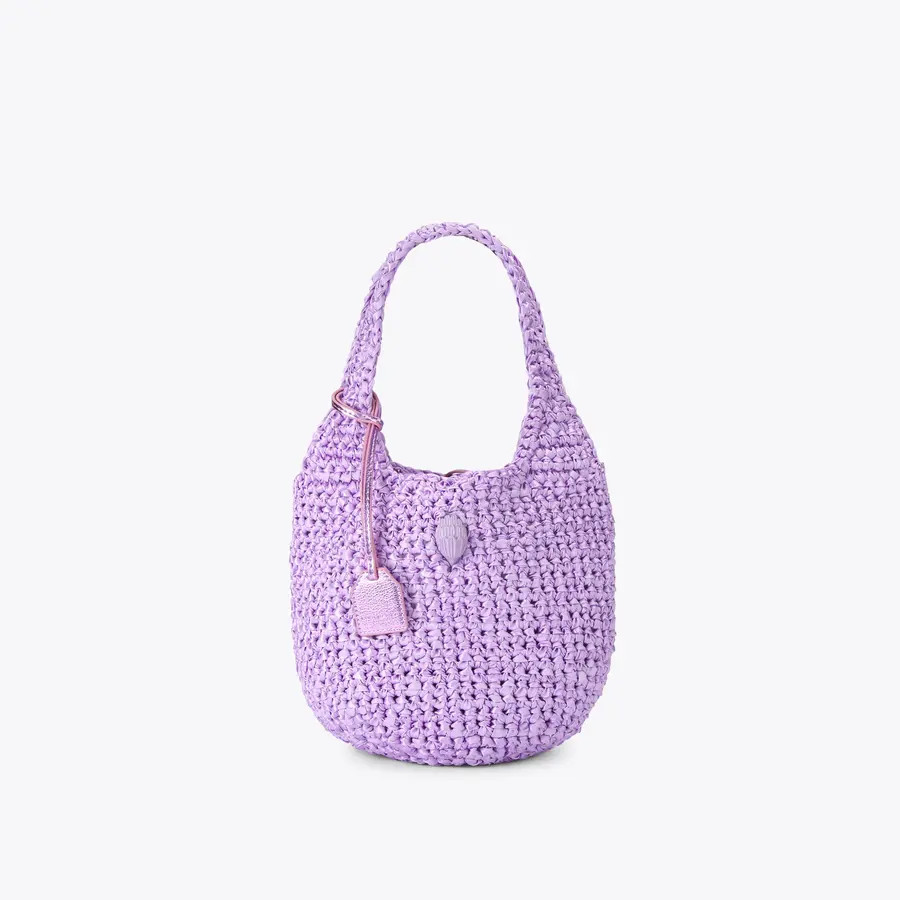 small crochet tote bag | Kurt Geiger US