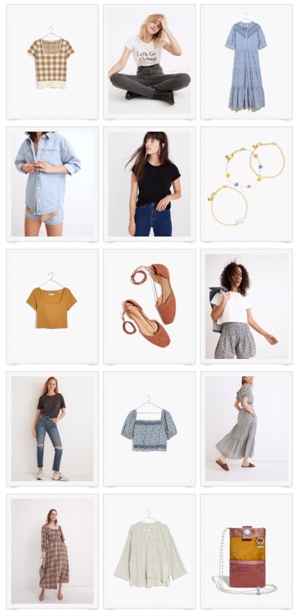 Madewell grabs for 40% off using code LONGWEEKEND 🛒

#LTKsalealert #LTKshoecrush #LTKunder50