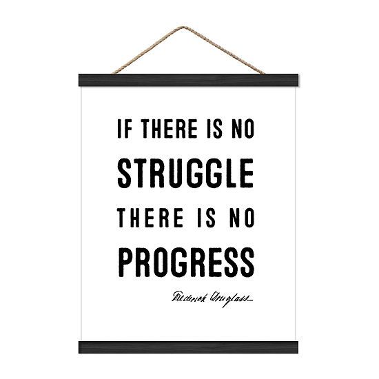 No Struggle 16x20 Wall Sign | JCPenney
