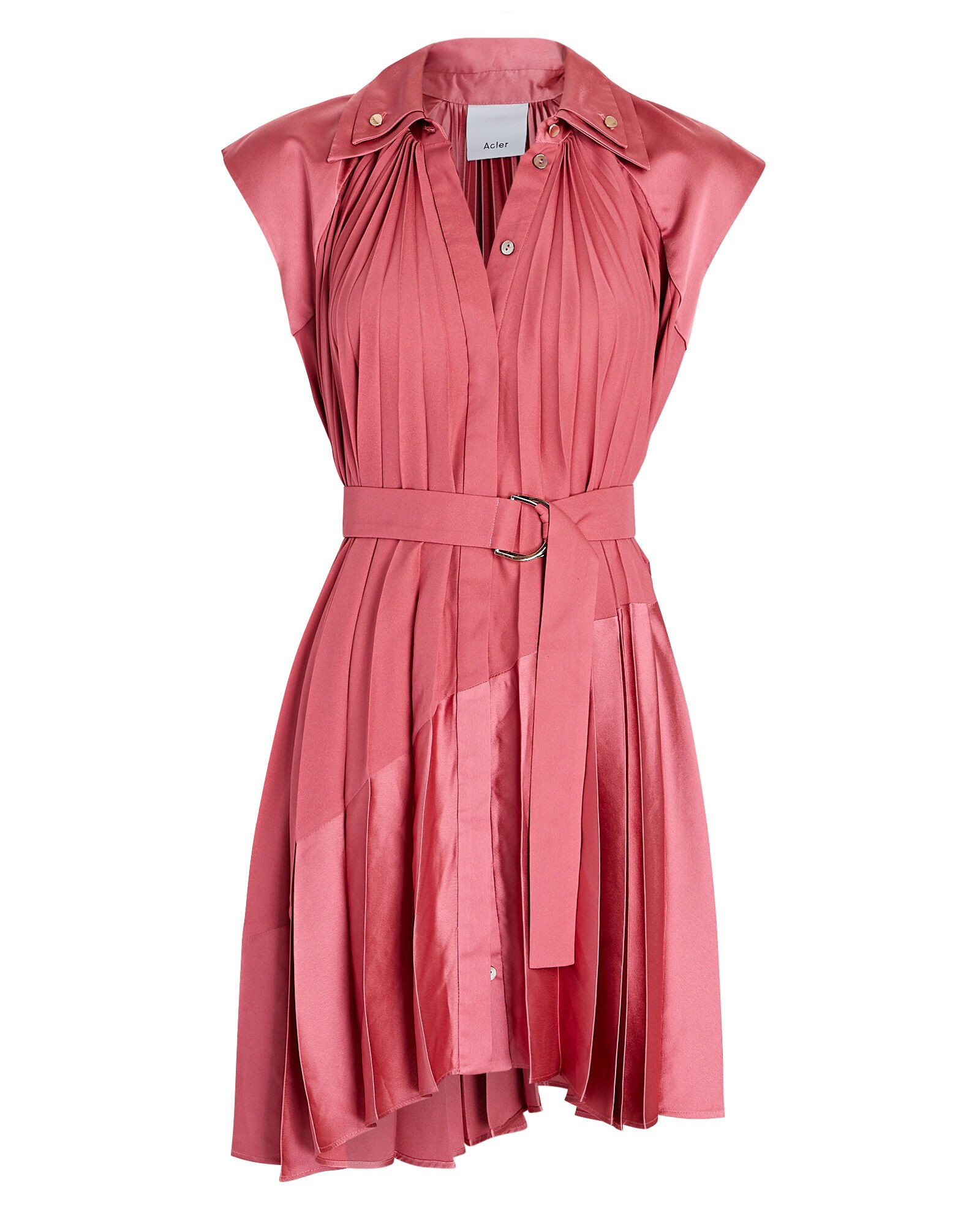 Seymour Belted Pleated Mini Dress | INTERMIX