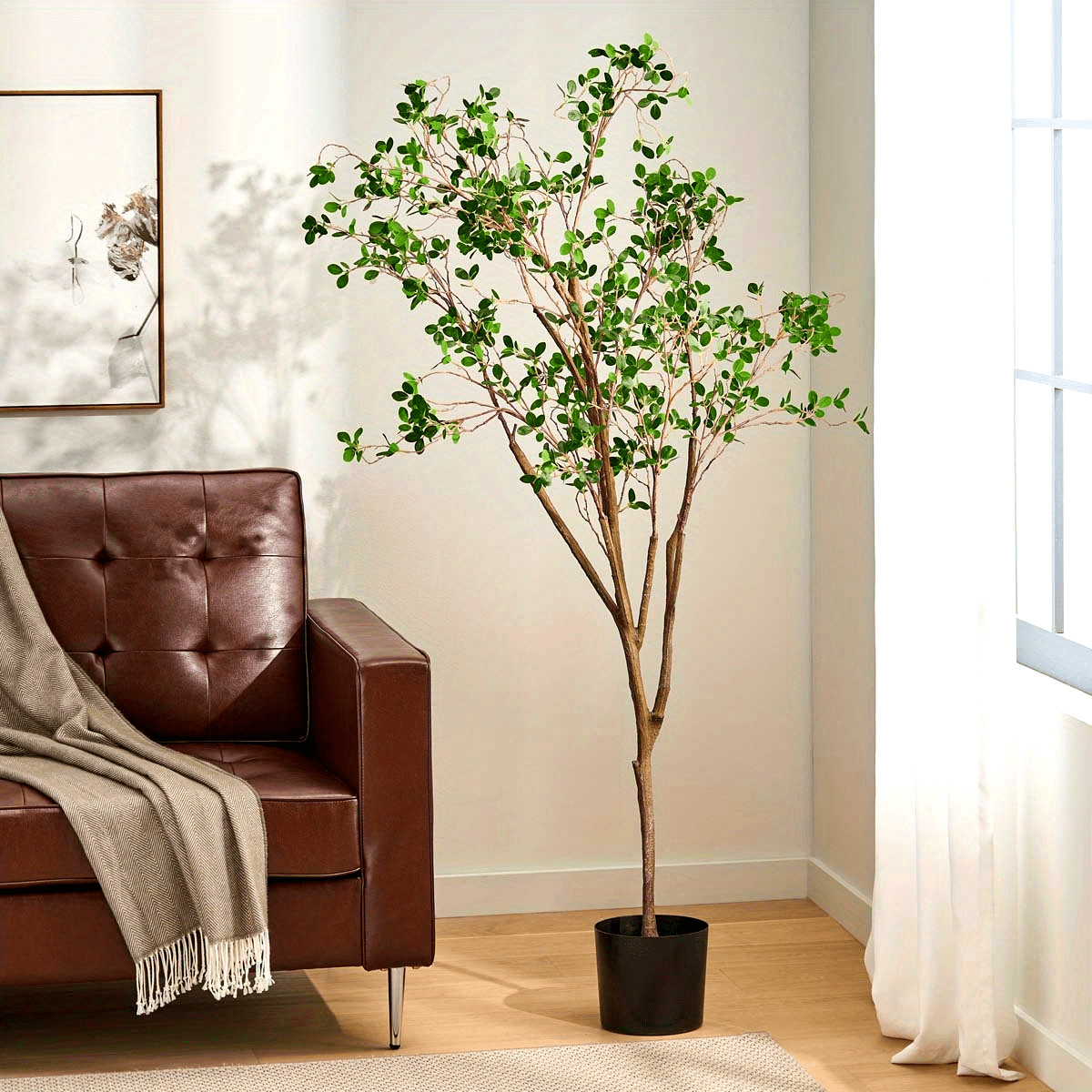 180cm Artificial Milan Leaf Bonsai - Home & Kitchen - Temu | Temu Affiliate Program