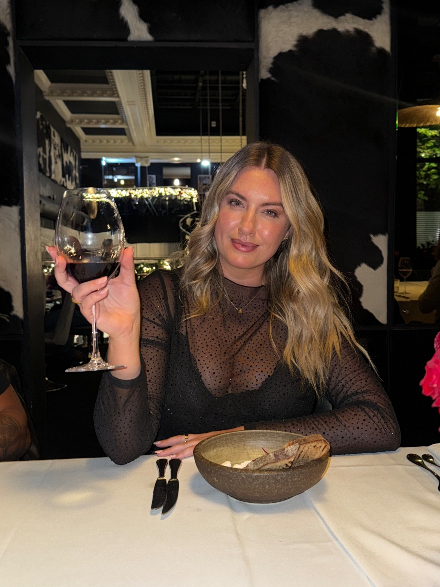 Sheer Christmas party top with diamantés 🖤 

#LTKwinter #LTKdatenight #LTKfestive