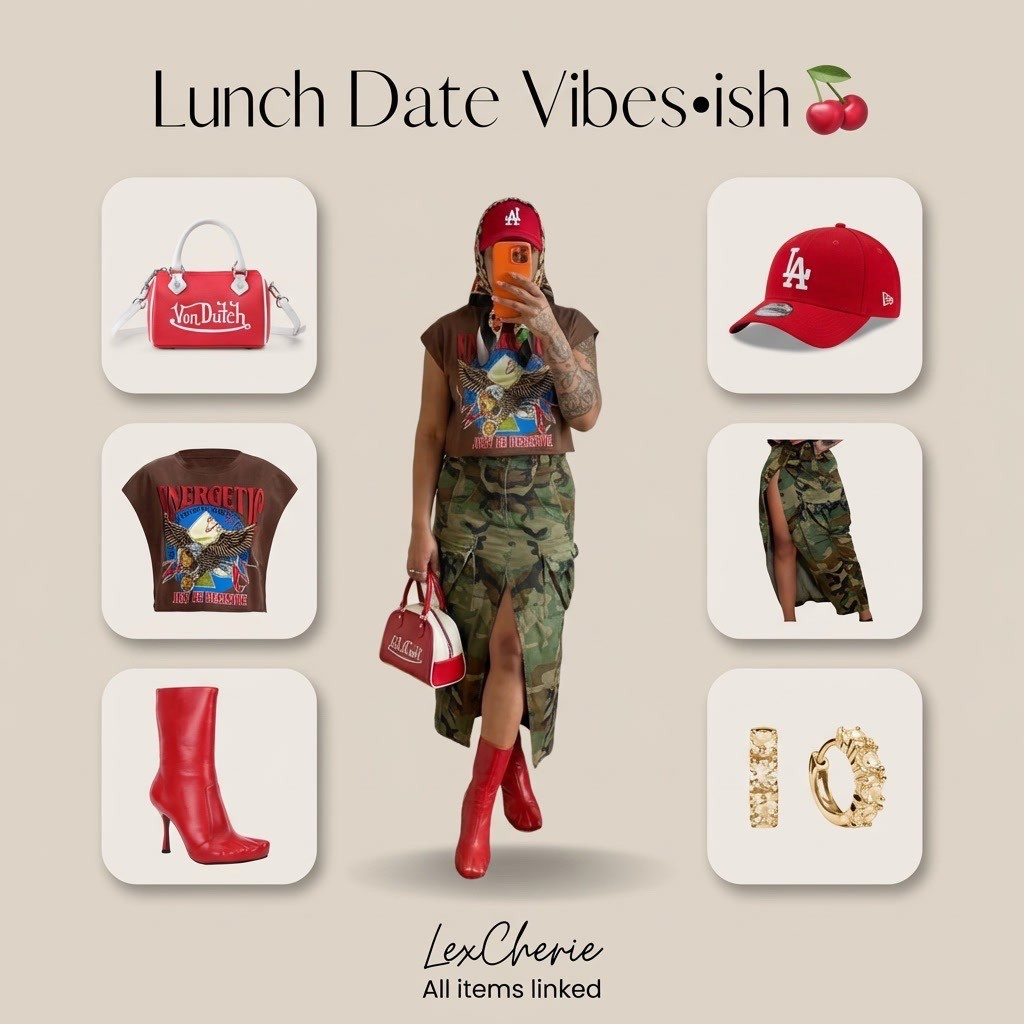 Lunch date vibes•ish 🍒
mixing casual with a little edge… this one came together real easy


#LTKSeasonal #LTKootd #LTKdayinmylife